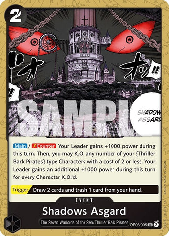 Image for Shadows Asgard (OP06-095) - One Piece Card Game