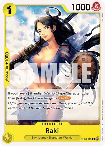 Image for Raki (OP06-113) (OP06) - One Piece Card Game