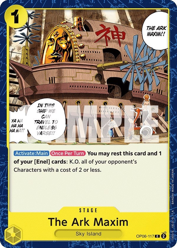 Image for The Ark Maxim (OP06-117) (OP06) - One Piece Card Game