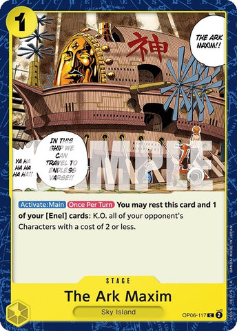 Image for The Ark Maxim (OP06-117) (OP06) - One Piece Card Game