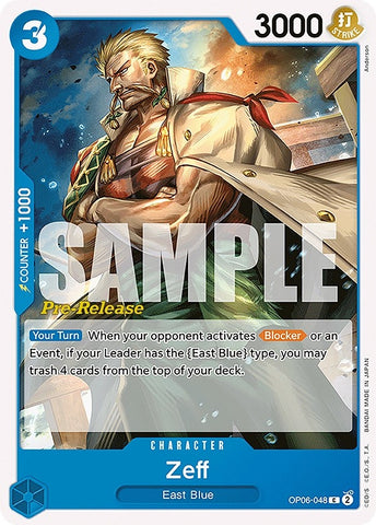 Image for Zeff (OP06-048) - One Piece Card Game