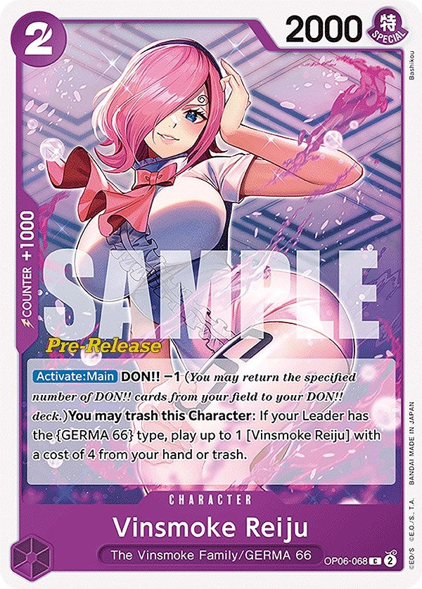 Image for Vinsmoke Reiju (068) (OP06-068) - One Piece Card Game