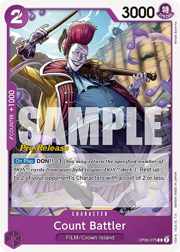 Image for Count Battler (OP06-075) - One Piece Card Game