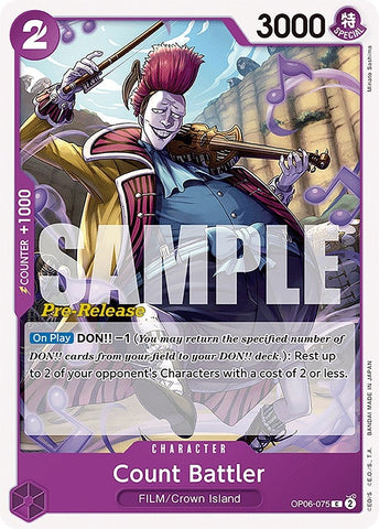 Image for Count Battler (OP06-075) - One Piece Card Game