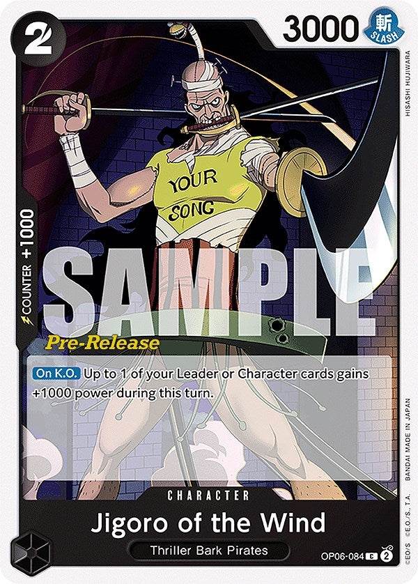 Image for Jigoro of the Wind (OP06-084) - One Piece Card Game
