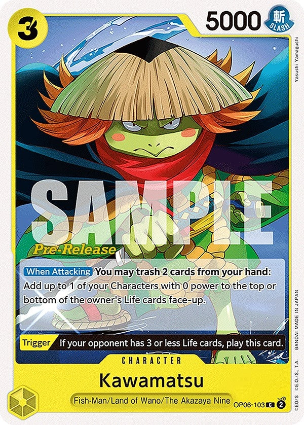 Image for Kawamatsu (OP06-103) - One Piece Card Game