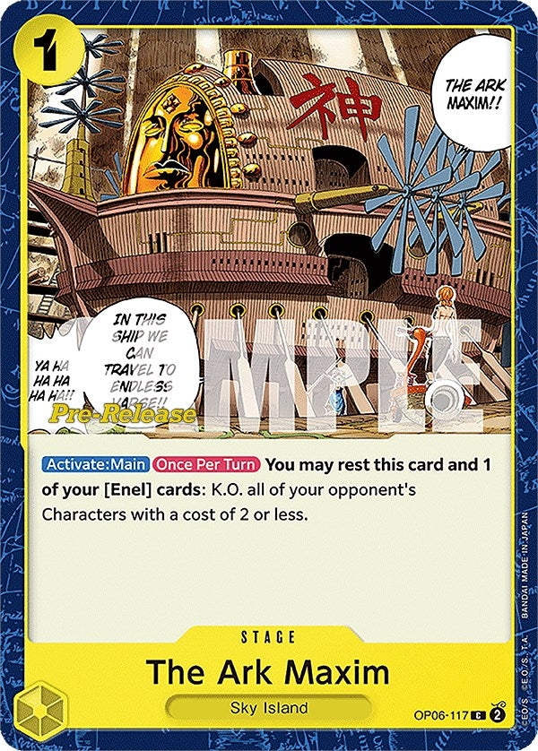 Image for The Ark Maxim (OP06-117) - One Piece Card Game