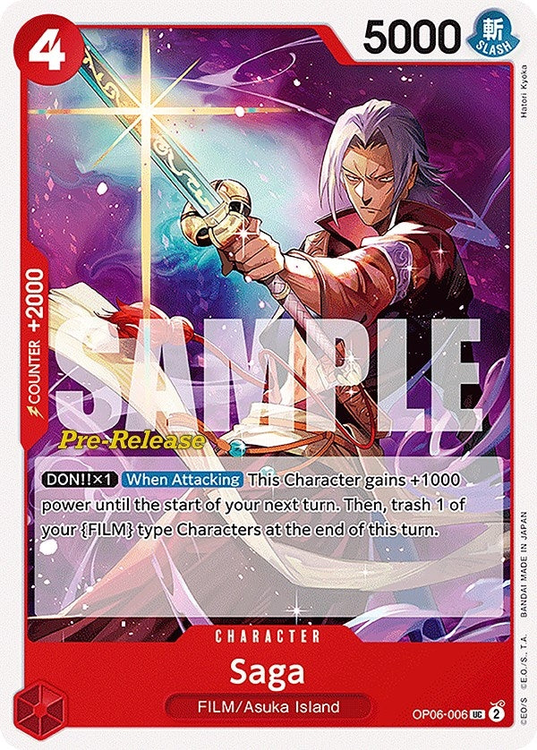 Image for Saga (OP06-006) - One Piece Card Game