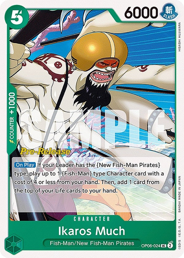 Image for Ikaros Much (OP06-024) - One Piece Card Game