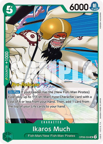 Image for Ikaros Much (OP06-024) - One Piece Card Game
