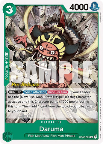 Image for Daruma (OP06-029) - One Piece Card Game