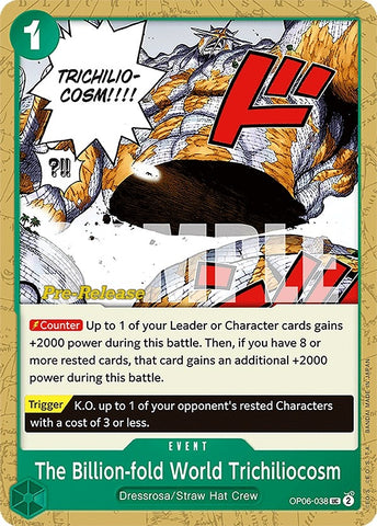 Image for The Billion-fold World Trichiliocosm (OP06-038) - One Piece Card Game