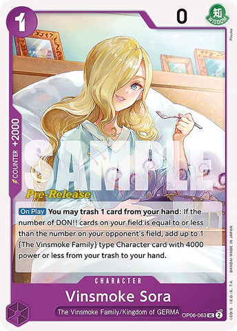 Image for Vinsmoke Sora (OP06-063) - One Piece Card Game