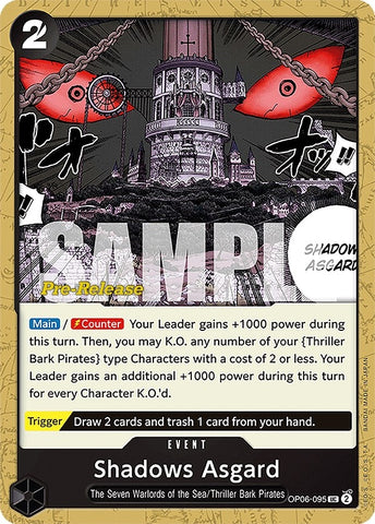 Image for Shadows Asgard (OP06-095) - One Piece Card Game