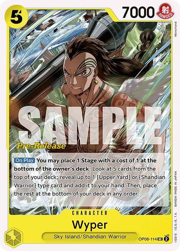 Image for Wyper (OP06-114) - One Piece Card Game