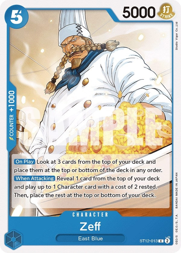 Image for Zeff (ST12-013) - One Piece Card Game