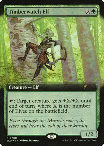 Image for Timberwatch Elf (Extended Art) (780) [Secret Lair Drop Series]