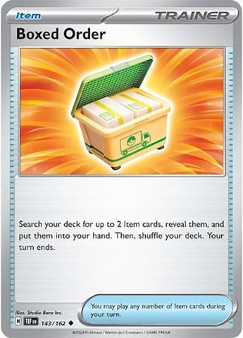 Image for Boxed Order (143/162) (TEF)