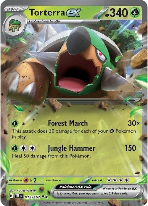 Image for Torterra ex - 012/162 (012/162) (TEF)