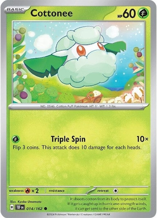 Image for Cottonee (014/162) (TEF)