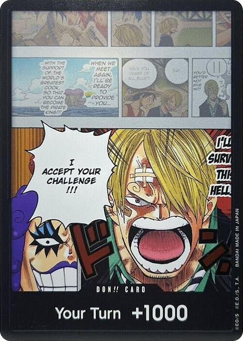 DON!! Card (Ivankov & Sanji) (Double Pack Set Vol. 3) (OP06)