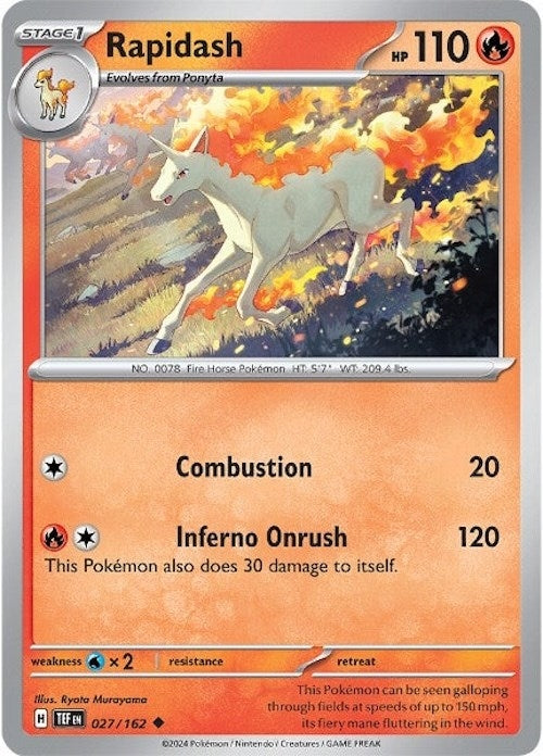 Image for Rapidash (027/162) (TEF)