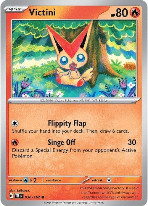 Image for Victini (030/162) (TEF)