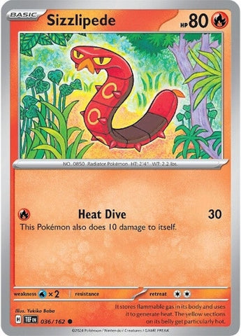 Image for Sizzlipede (036/162) (TEF)
