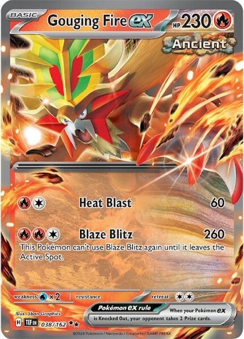 Image for Gouging Fire ex - 038/162 (038/162) (TEF)