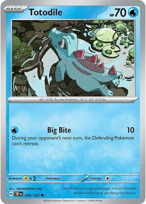 Image for Totodile (039/162) (TEF)