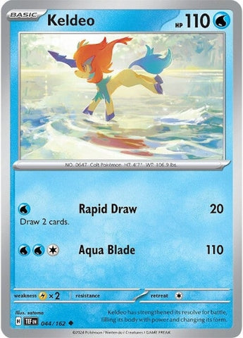 Image for Keldeo (044/162) (TEF)