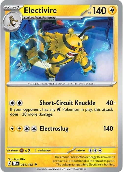 Image for Electivire (054/162) (TEF)