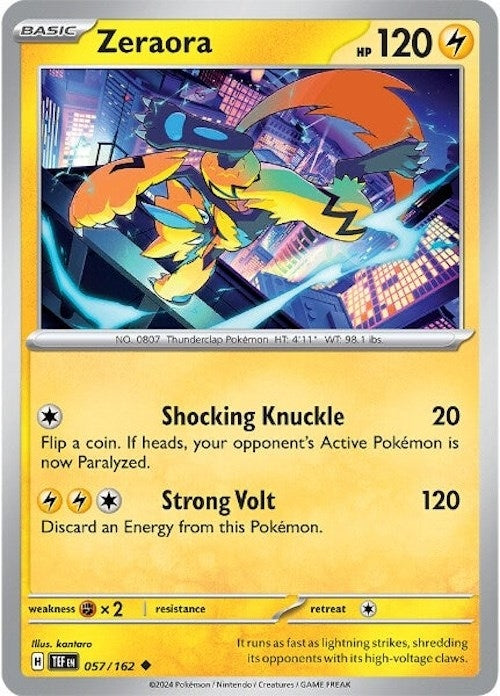 Image for Zeraora (057/162) (TEF)