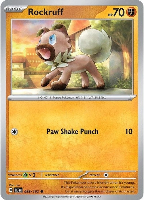 Image for Rockruff (089/162) (TEF)