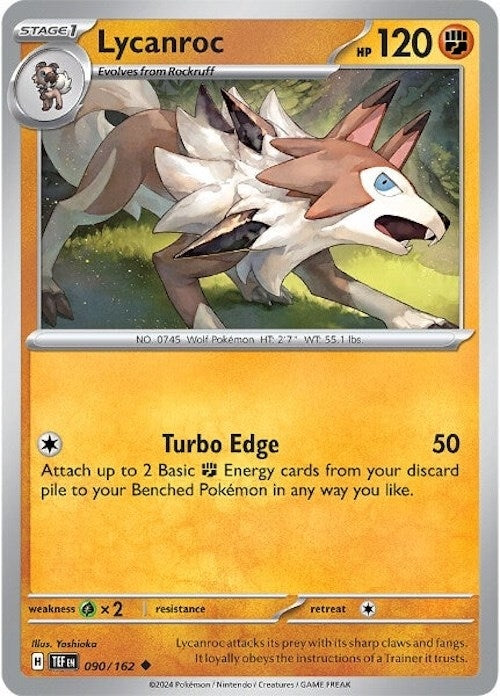 Image for Lycanroc (090/162) (TEF)