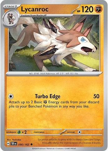 Image for Lycanroc (090/162) (TEF)