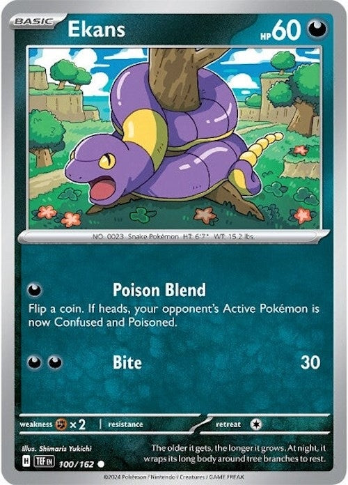 Image for Ekans (100/162) (TEF)