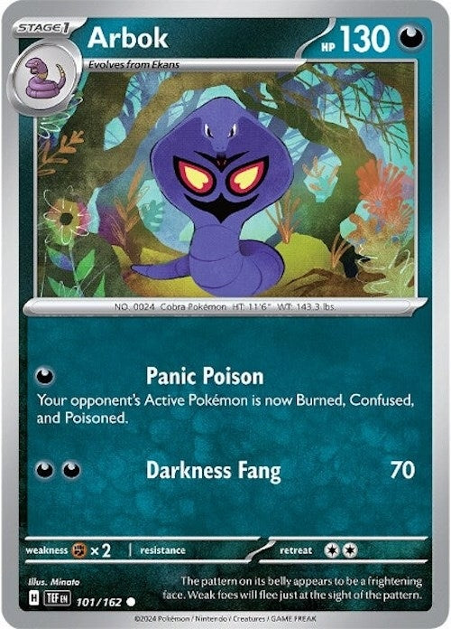 Image for Arbok - 101/162 (101/162) (TEF)