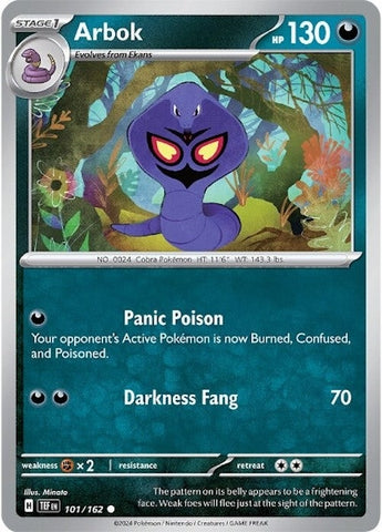Image for Arbok - 101/162 (101/162) (TEF)