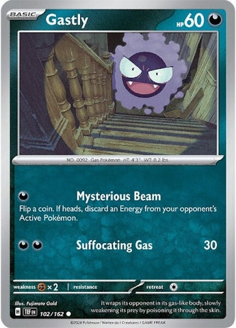 Image for Gastly - 102/162 (102/162) (TEF)