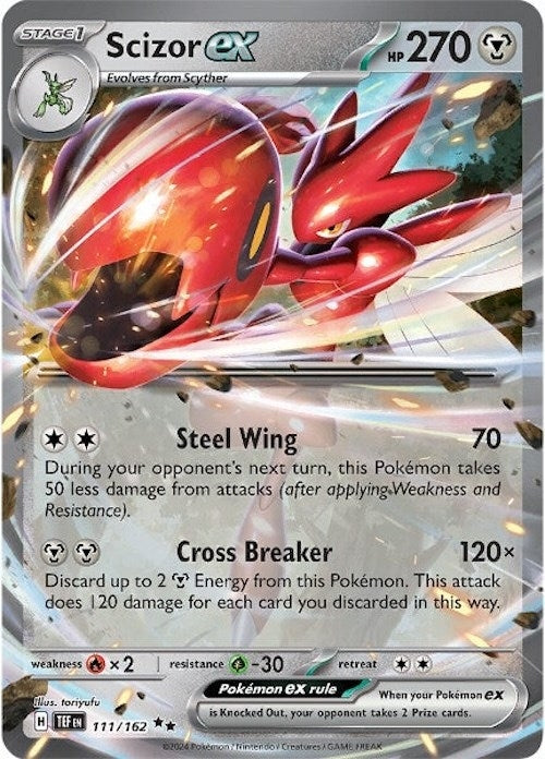 Image for Scizor ex - 111/162 (111/162) (TEF)
