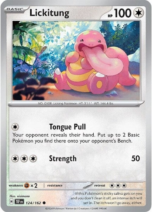 Image for Lickitung - 124/162 (124/162) (TEF)