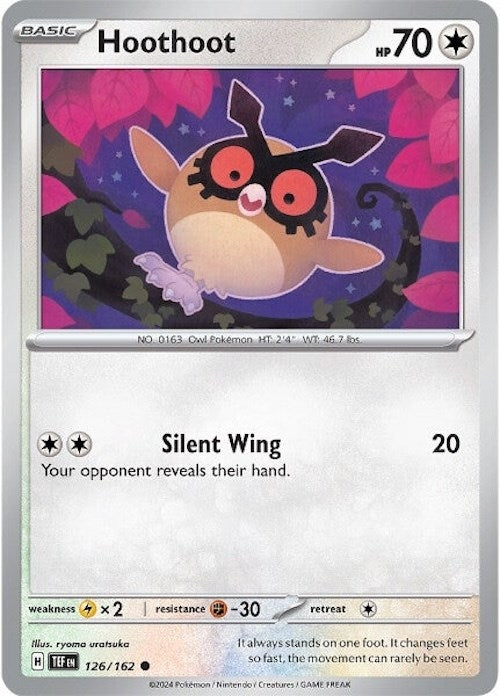 Image for Hoothoot (126/162) (TEF)