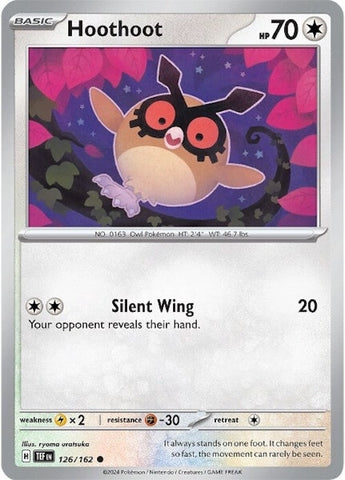 Image for Hoothoot (126/162) (TEF)
