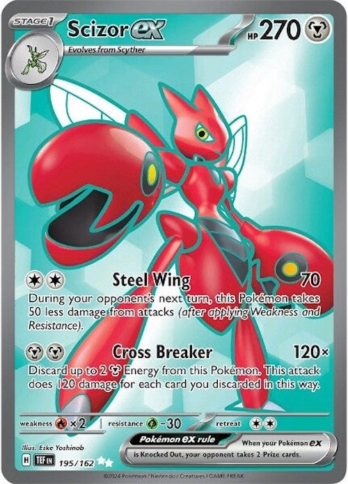 Image for Scizor ex - 195/162 (195/162) [SV05: Temporal Forces]