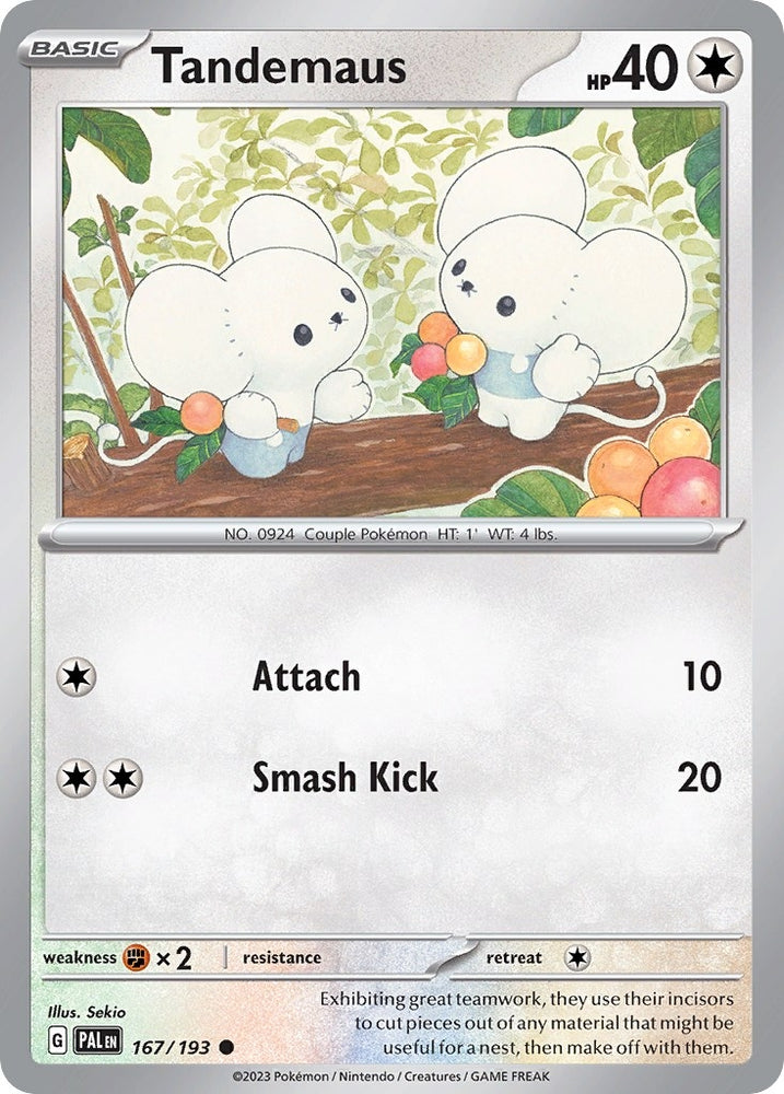 Tandemaus (Cosmos Foil) (167/193) (Miscellaneous Cards & Products)