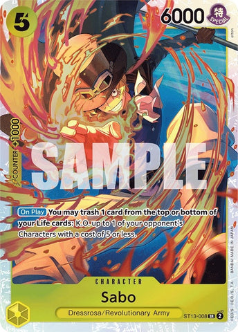 Image for Sabo (008) (ST13-008) - One Piece Card Game