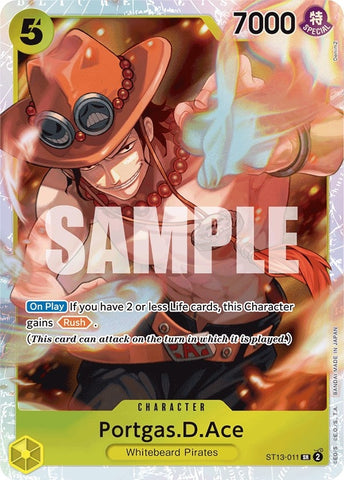 Image for Portgas.D.Ace (011) (ST13-011) - One Piece Card Game