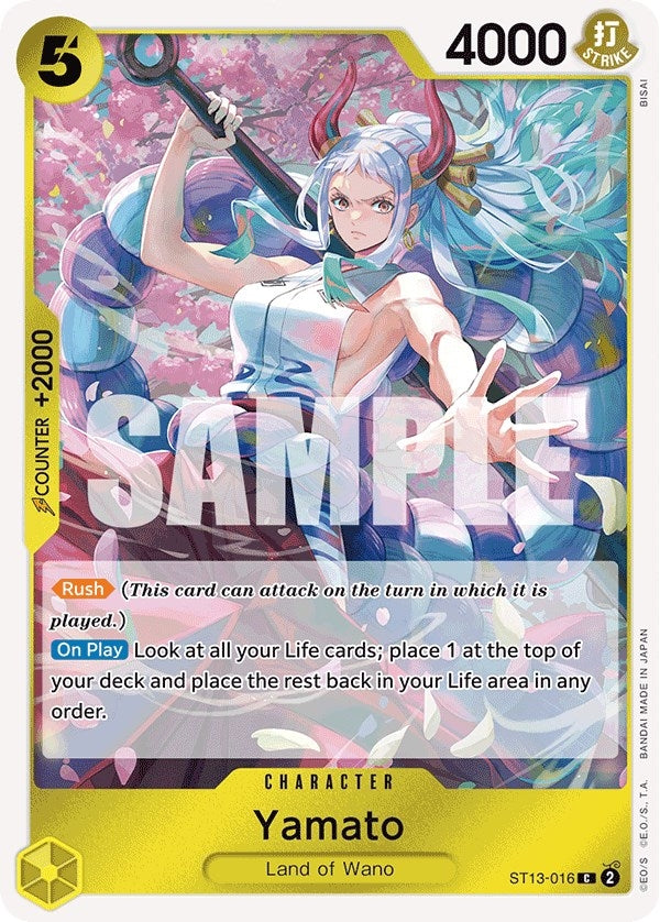 Image for Yamato (ST13-016) - One Piece Card Game