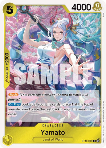 Image for Yamato (ST13-016) - One Piece Card Game